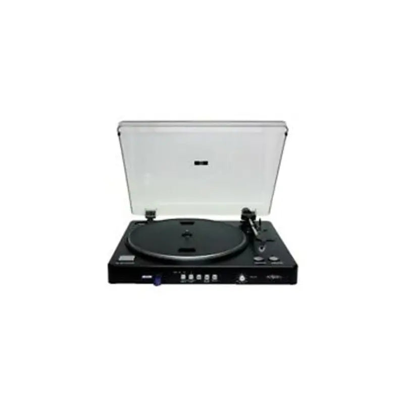 PLATINE VINYLE AVEC SORTIE USB-noir